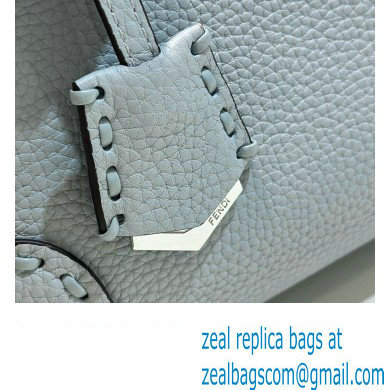 Fendi By The Way Medium Bag Light blue Selleria with hand-sewn topstitches 2024