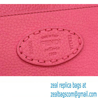 Fendi Peekaboo ISeeU Medium Bag Pink Selleria with oversized topstitching 2024