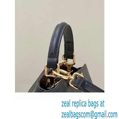 Fendi Peekaboo ISeeU Petite Bag in nappa Leather Black 2024