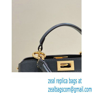 Fendi Peekaboo ISeeU Petite Bag in nappa Leather Black 2024