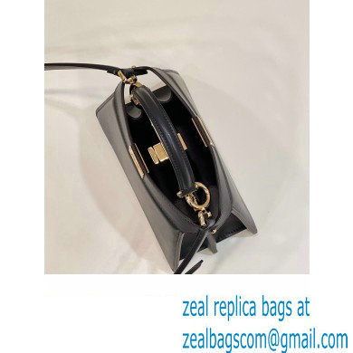 Fendi Peekaboo ISeeU Petite Bag in nappa Leather Black 2024