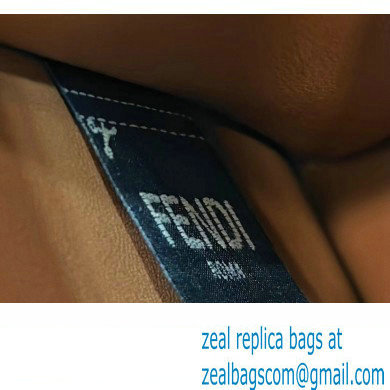 Fendi Peekaboo ISeeU Petite Bag in nappa Leather Brown 2024