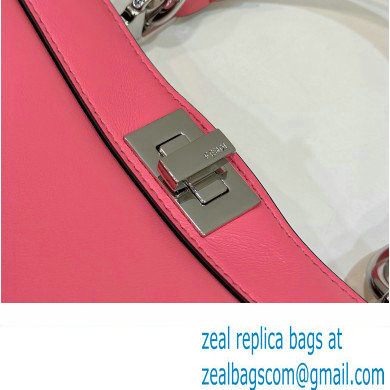 Fendi Peekaboo ISeeU Petite Bag in nappa Leather Pink 2024