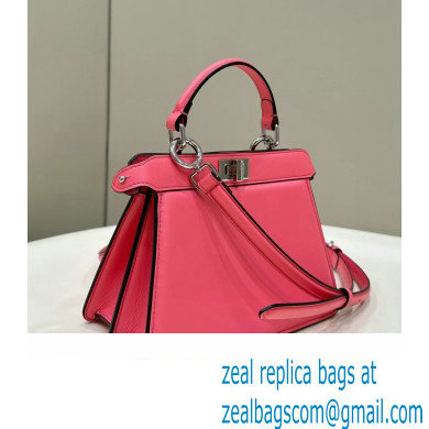 Fendi Peekaboo ISeeU Petite Bag in nappa Leather Pink 2024