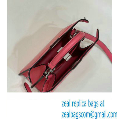 Fendi Peekaboo ISeeU Petite Bag in nappa Leather Pink 2024