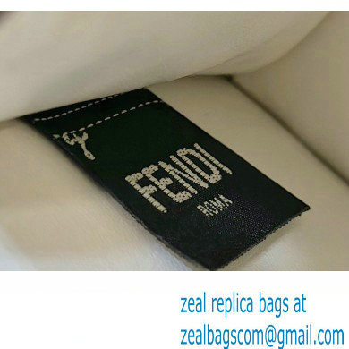 Fendi Peekaboo ISeeU Petite Bag in nappa Leather White 2024