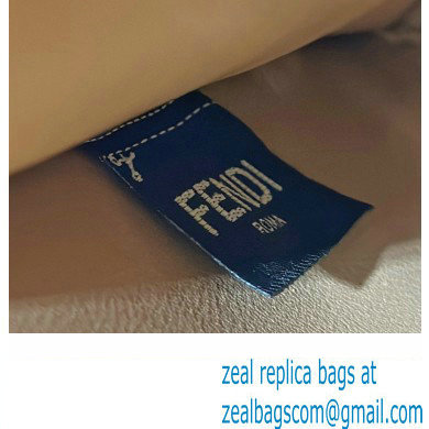 Fendi Peekaboo ISeeU Small Bag Beige Selleria with 556 hand-sewn stitches 2024