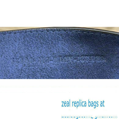 Fendi Peekaboo ISeeU Small Bag Blue Selleria with topstitches 2024