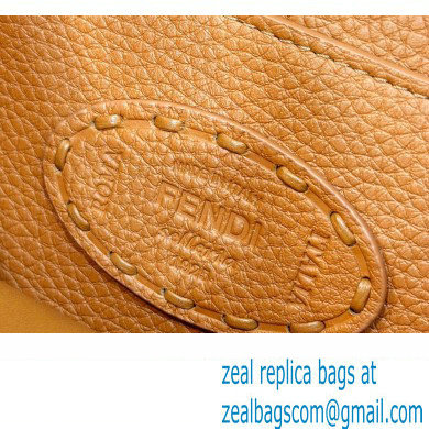 Fendi Peekaboo ISeeU Small Bag Brown Selleria with 556 hand-sewn stitches 2024