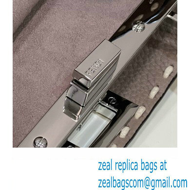 Fendi Peekaboo ISeeU Small Bag Etoupe Selleria with topstitches 2024