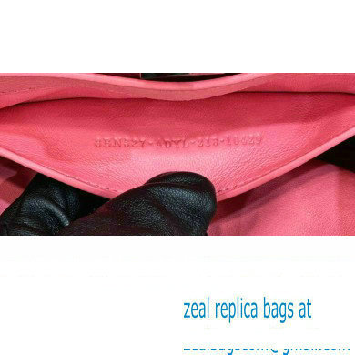 Fendi Peekaboo ISeeU Small Bag Pink Selleria with 556 hand-sewn stitches 2024