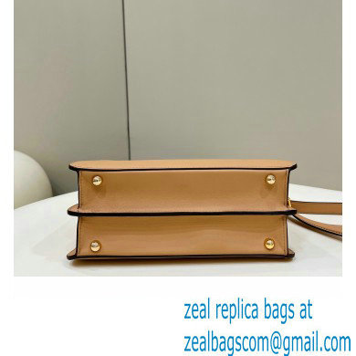 Fendi Peekaboo ISeeU Small Bag in nappa Leather Beige 2024