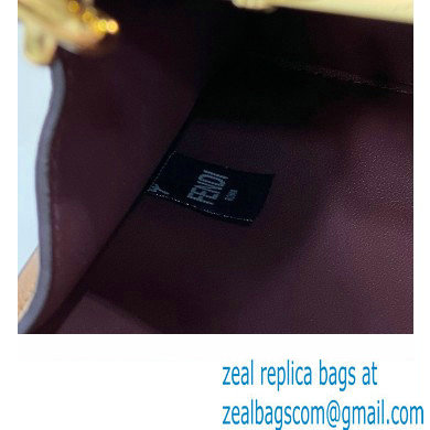 Fendi Peekaboo ISeeU Small Bag in nappa Leather Beige 2024