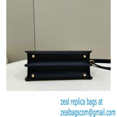 Fendi Peekaboo ISeeU Small Bag in nappa Leather Black 2024