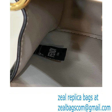 Fendi Peekaboo ISeeU Small Bag in nappa Leather Black 2024