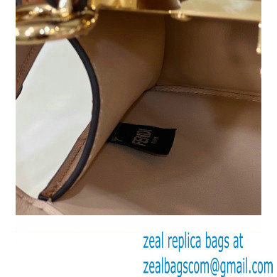 Fendi Peekaboo ISeeU Small Bag in nappa Leather Brown 2024