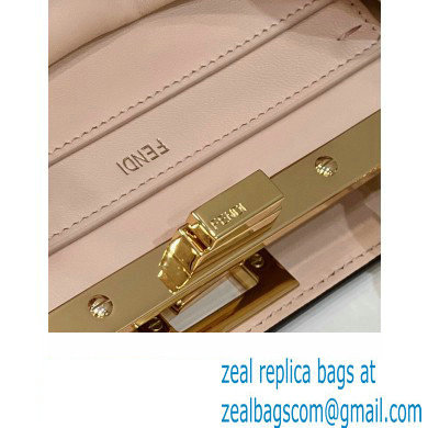 Fendi Peekaboo ISeeU Small Bag in nappa Leather Brown 2024