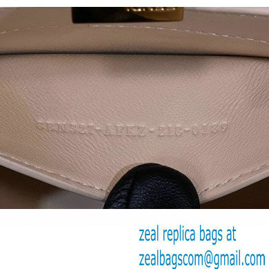 Fendi Peekaboo ISeeU Small Bag in nappa Leather Brown 2024