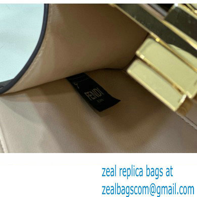 Fendi Peekaboo ISeeU Small Bag in nappa Leather Coffee 2024