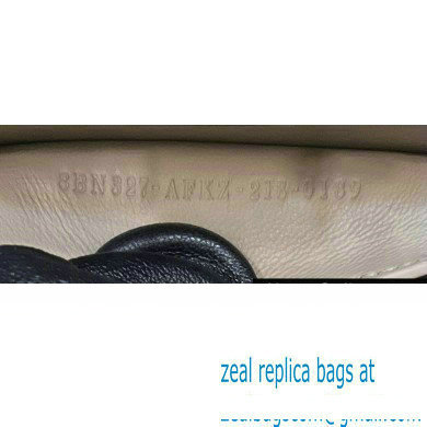 Fendi Peekaboo ISeeU Small Bag in nappa Leather Dove Gray 2024