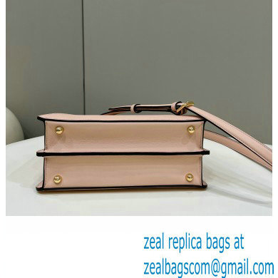 Fendi Peekaboo ISeeU Small Bag in nappa Leather Nude Pink 2024