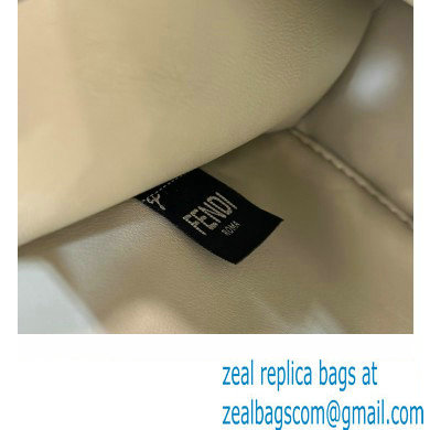 Fendi Peekaboo ISeeU Small Bag in nappa Leather Pale Green 2024
