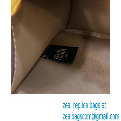 Fendi Peekaboo ISeeU Small Bag in nappa Leather White 2024