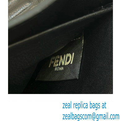 Fendi Wallet On Chain Baguette Bag in Black nappa leather 2024