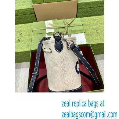 GUCCI Mini shoulder bag with Gucci print 777166 BLACK 2024
