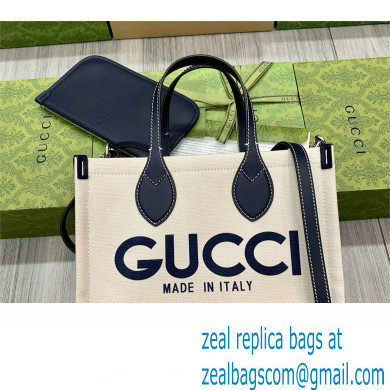 GUCCI Mini tote bag with Gucci print 772144 BLACK 2024