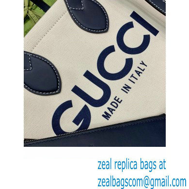 GUCCI Mini tote bag with Gucci print 772144 BLACK 2024