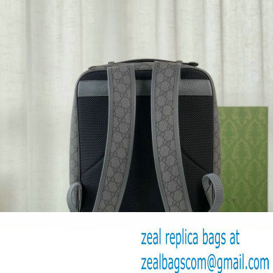 GUCCI Ophidia GG medium backpack IN Grey and black GG Supreme canvas 745718 2024