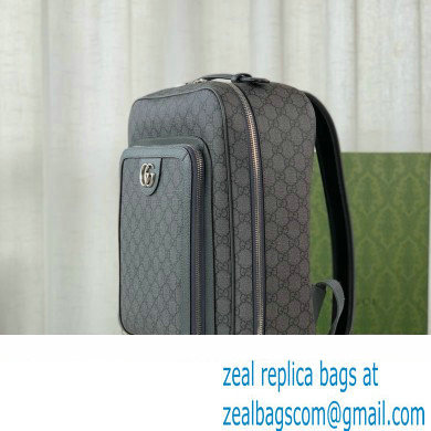 GUCCI Ophidia GG medium backpack IN Grey and black GG Supreme canvas 745718 2024