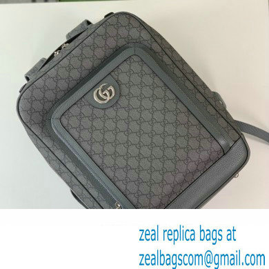 GUCCI Ophidia GG medium backpack IN Grey and black GG Supreme canvas 745718 2024