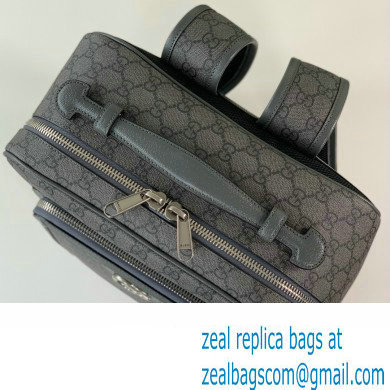 GUCCI Ophidia GG medium backpack IN Grey and black GG Supreme canvas 745718 2024