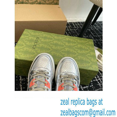 GUCCI jones low-top sneakers silver 2024