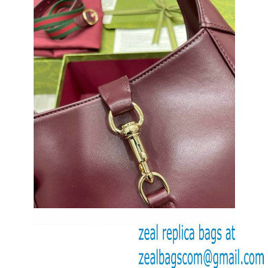 Gucci Jackie small shoulder bag 782849 IN Rosso Ancora leather 2024