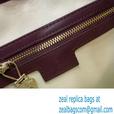 Gucci Jackie small shoulder bag 782849 IN Rosso Ancora leather 2024
