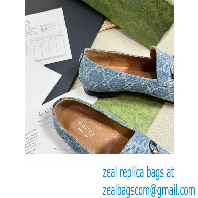 Gucci Princetown GG Monogram Denim Loafers 2024