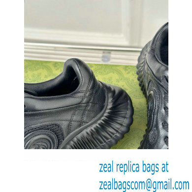 Gucci Ripple trainer Women/Men Sneakers in leather Black 2024