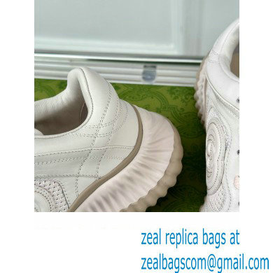 Gucci Ripple trainer Women/Men Sneakers in leather Pale Pink 2024