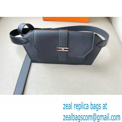 Hermes Elan Pocket 24 belt Black/Silver