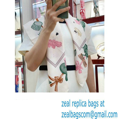 Hermes scarf 90x90cm in silk twill Top Quality 100 2024