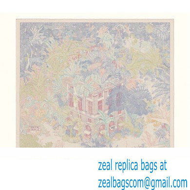 Hermes scarf 90x90cm in silk twill Top Quality 102 2024