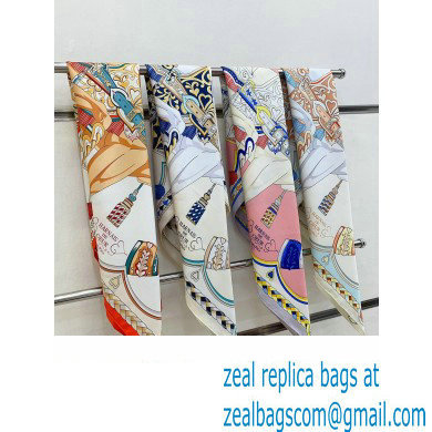 Hermes scarf 90x90cm in silk twill Top Quality 145 2024