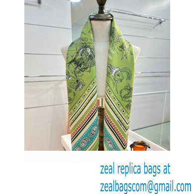 Hermes scarf 90x90cm in silk twill Top Quality 77 2024
