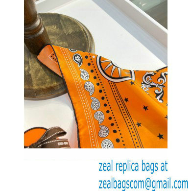 Hermes scarf 90x90cm in silk twill Top Quality 82 2024