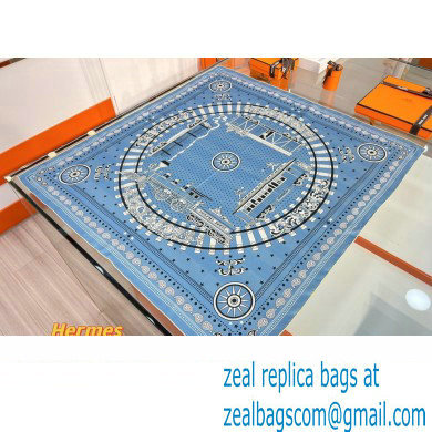 Hermes scarf 90x90cm in silk twill Top Quality 83 2024