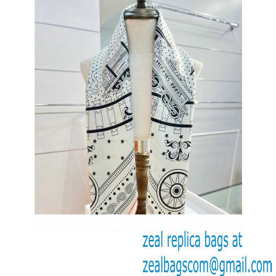 Hermes scarf 90x90cm in silk twill Top Quality 84 2024