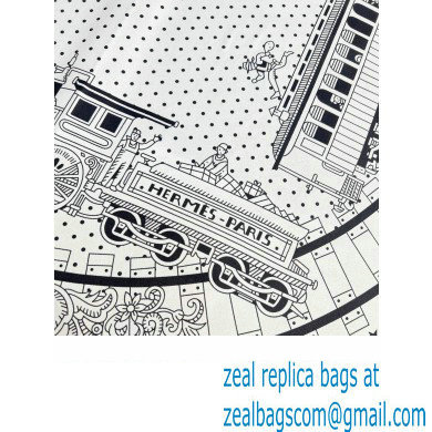 Hermes scarf 90x90cm in silk twill Top Quality 84 2024